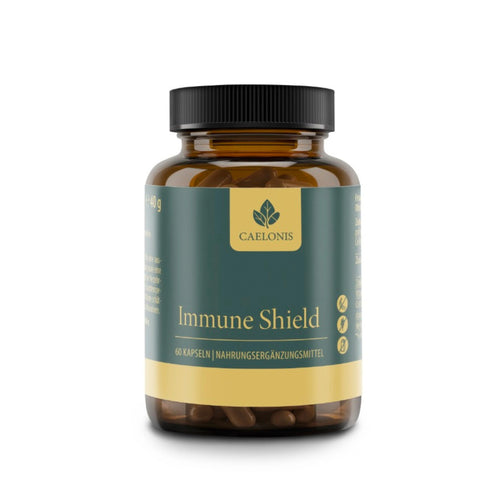 Caelonis Immune Shield Nahrungsergänzung mit Vitamin D3, Zink, Cistus-Extrakt und Hefe-Betaglucan